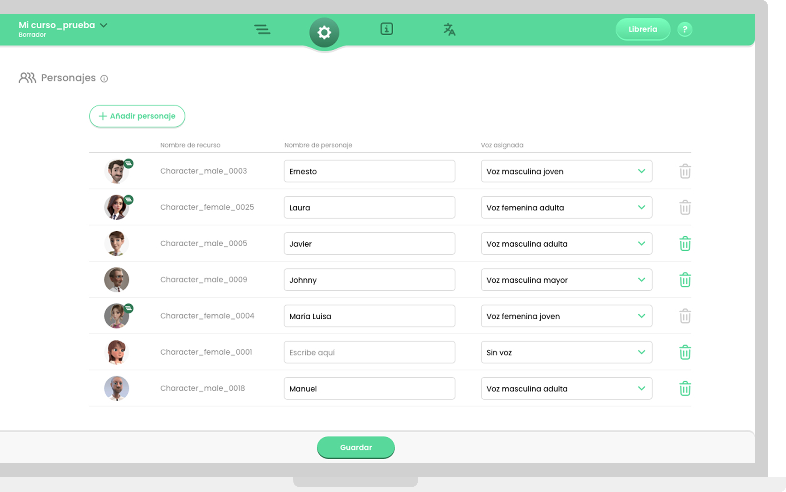 GL Editor – UI design
