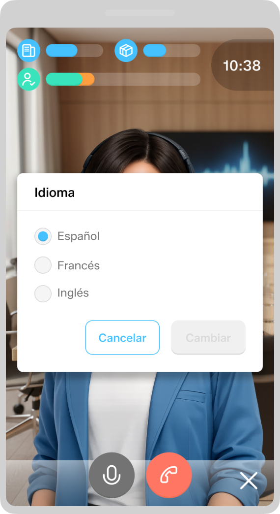 Language option